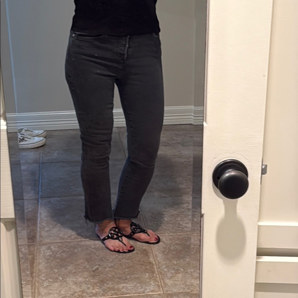 FRANK & Eileen Trendy Dark Gray Skinny Jeans